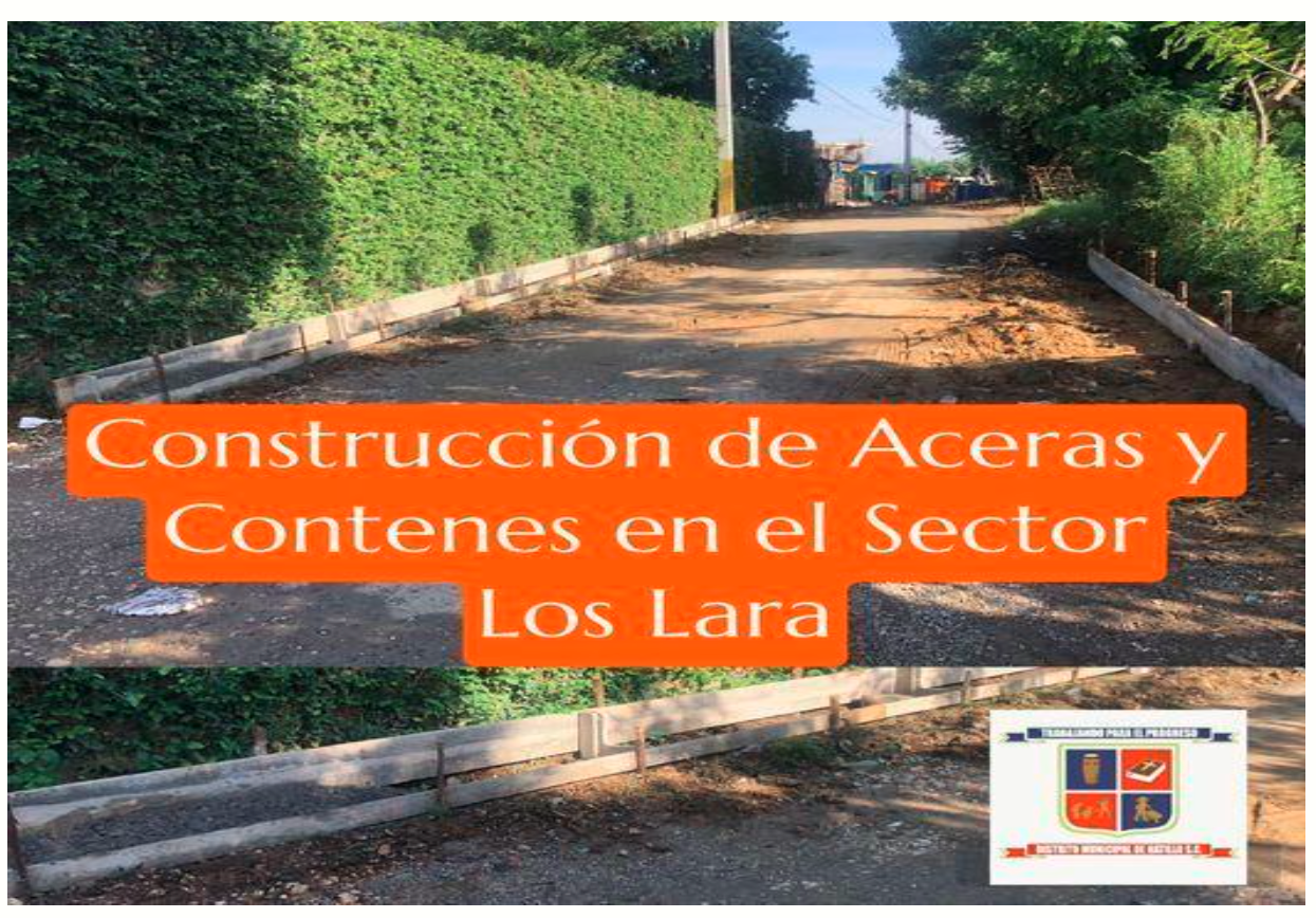 Junta Municipal del Distrito de Hatillo Inicia los Trabajos de Construcción de Aceras y Contenes.
