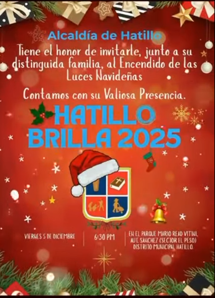 Hatillo se ilumina de alegría ✨🎄