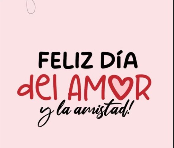 Feliz día del amor y la amistad!.